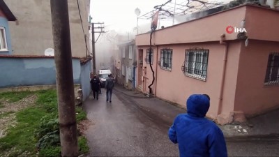 yangina mudahale -  Uludağ'ın eteklerinde korkutan yangın Videosu