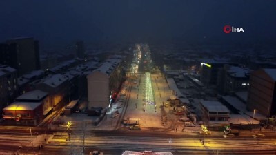 kar manzaralari -  Beyaza bürünen Sultangazi'de kar manzaraları mest etti Videosu