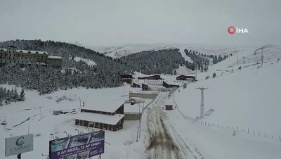 bungalov -  Çambaşı Kayak Merkezi karla buluştu Videosu