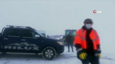  Erzincan’da kar nedeniyle 189 köy yolu ulaşıma kapandı