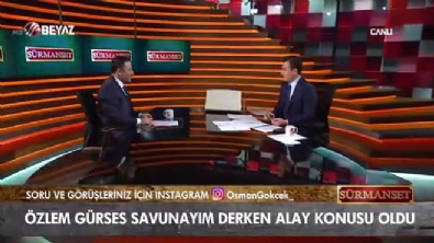 Osman Gökçek Özlem Gürses'e: 'Bunlar da ülkede televizyonculuk gazetecilik yapıyor işte!'
