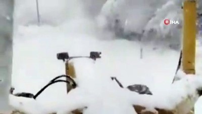  112 köy yolu kar nedeniyle ulaşıma kapandı