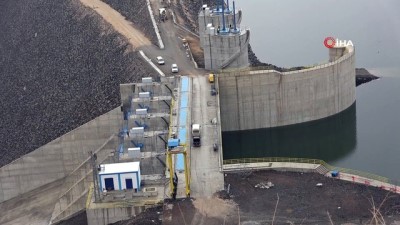 su sikintisi -  Alparslan-1 ve 2 barajlarındaki su yüksek seviyelerde seyrediyor Videosu