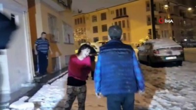  Bursa'da iki katlı müstakil ev alevlere teslim oldu