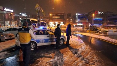  Emniyet mensuplarına sıcak çorba ikramı