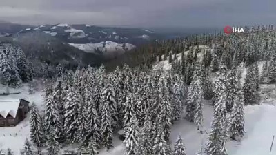  Ordu'dan kartpostallık kar görüntüleri