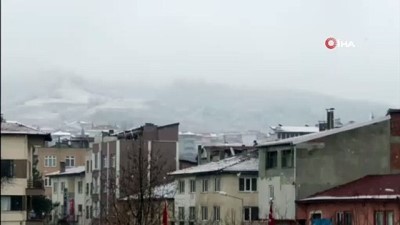  - Amasya’da mevsimin ilk karı yağdı