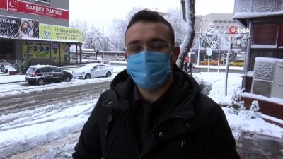  Gaziantep'ten kar manzaraları