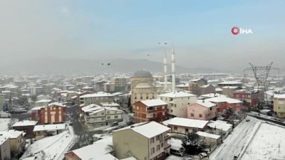  İstanbul'da kar yağışı başladı