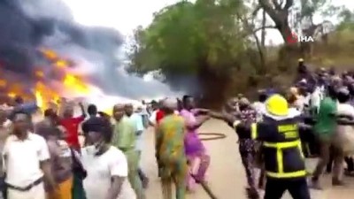 petrol -  - Nijerya’da petrol tankeri patladı: 3 ölü Videosu