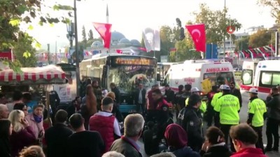 otobus duragi -  Beşiktaş’ta otobüsle durağa dalan sürücünün yargılanmasında Adli Tıp raporu mahkemeye ulaştı Videosu