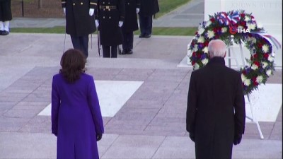 askeri birlik - - Biden, Arlington Ulusal Mezarlığı’na Çelenk Bıraktı Videosu