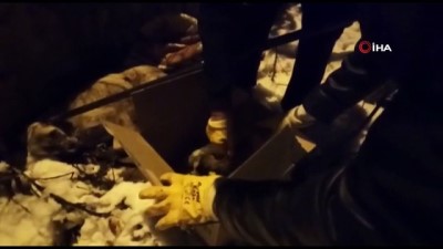 kuyular -  Donmak üzere olan köpek ve yavrularını Diyarbakır Büyükşehir Belediyesi ekipleri kurtardı Videosu