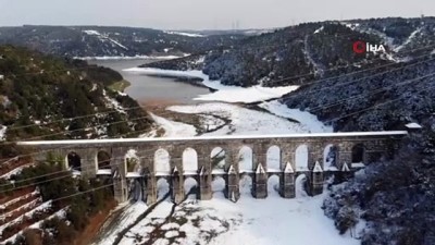  İstanbul’da kar yağışı barajları beslemeye devam ediyor