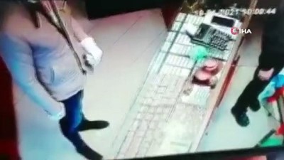 soygun girisimi -  Kuyumcuda coplu saldırı anı kamerada Videosu