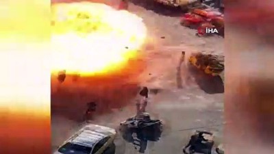 patlama ani -  - Bağdat'taki saldırı anı kamerada Videosu