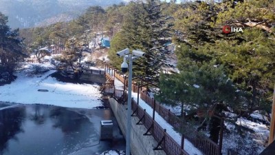 ziyaretciler -  Boraboy Gölü buz tuttu Videosu