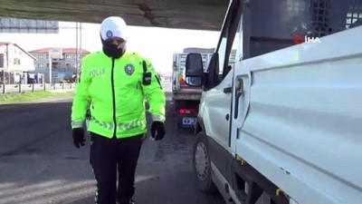 kis lastigi -  Silivri'de zorunlu kış lastiği uygulaması Videosu