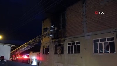 geri donusum -  Geri dönüşüm fabrikasında korkutan yangın çıktı Videosu