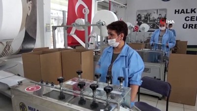  Kırıkkale’de 160 milyon cerrahi maske üretildi