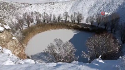goller - Sibirya soğukları etkili oldu, göller adeta kayboldu Videosu