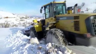kar temizleme -  Adıyaman’da kapalı köy yolu kalmadı Videosu