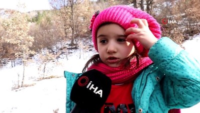 ekolojik -  Gümüşhane’de çocuklar kuş yemliği yaparak mutlu oluyor Videosu