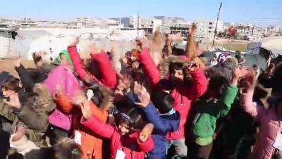 gida yardimi -  - Gurbetçiler Suriyeli çocukların yüzünü güldürdü Videosu