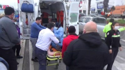 jandarma -  Seyir halindeki araçta kalp krizi geçirdi Videosu