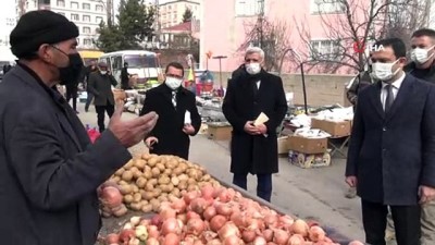 halk pazari -  Başkan Vekili Aslan’dan pazar esnafına ziyaret Videosu