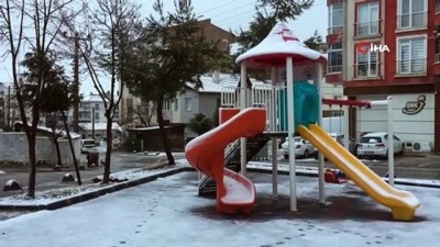 kar ortusu -  - Keşanlılar bembeyaz bir güne uyandı Videosu