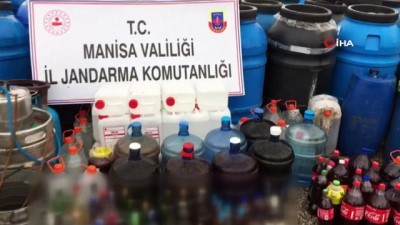 jandarma -  Manisa’da jandarmadan kaçak alkol operasyonu Videosu