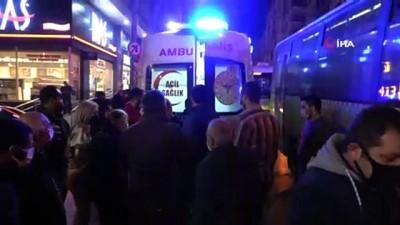 taksi soforu -  Özel halk otobüsü ile ticari taksi çarpıştı: 3 yaralı Videosu