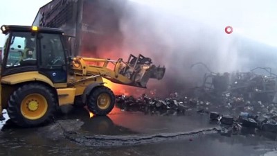 dukkan yangini -  Samsun'daki yangın kontrol altına alındı Videosu