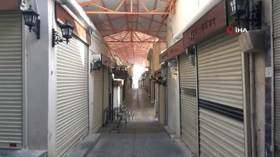 market -  Kısıtlamanın son gününde de sessizlik hakim Videosu