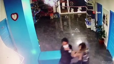 saglik calisani -  Küçükçekmece'de veteriner hekime şiddet kamerada Videosu