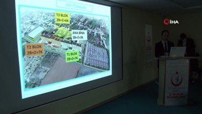 tanitim filmi -  AK Partili vekiller Şehir Hastanesi inşaatında incelemelerde bulundu Videosu