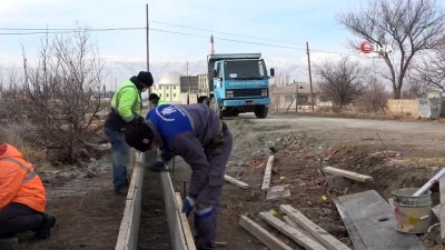 Karın yağmadığı Erzincan’da belediye çalışmalarının sezonu uzadı