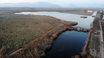 yabanci turist -  - Kaz gölü kısmen buz tuttu Videosu