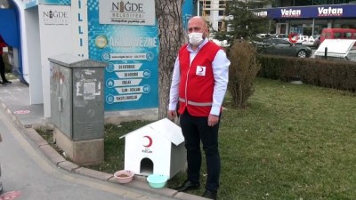 sokaga cikma yasagi -  Kızılay, sokak hayvanlarına yuva yaptı Videosu