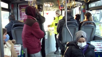 toplu tasima -  - Toplu taşıma araçlarında korona virüs denetimi Videosu