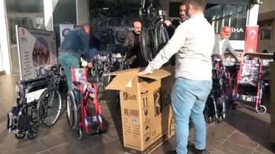 tekerlekli sandalye -  1350 kilometre öteden gelen sese kulak verip yardıma koştular Videosu