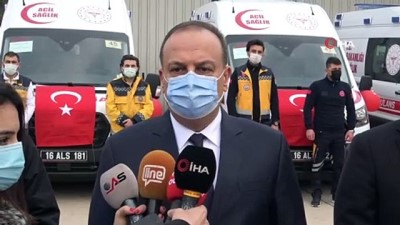 saglik hizmeti -  Bursa’ya 18 yeni ambulans Videosu