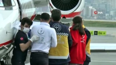  Kosova'da yangında yaralanan 2 kişi Türkiye'ye getirildi