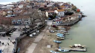  2600 yıllık geçmişi olan Uluabat Gölü'nde kuraklık tehlikesi