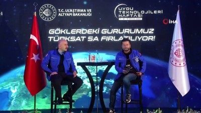  Bakan Karaismailoğlu, Türksat 5A uydusunun fırlatılmasını uydu gözlem merkezinden takip etti