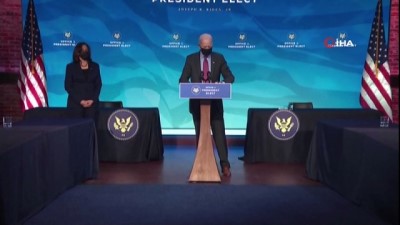 devir teslim -  ABD Başkanı Joe Biden: “Yeni yönetim, Trump suçlamalarına değil, salgın ve ekonomiye odaklanacak” Videosu