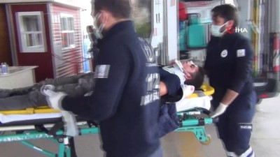 yaralama sucu -  Kısıtlamada kaza yapınca yakayı ele verdi Videosu
