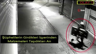  Televizyon hırsızı kamerada