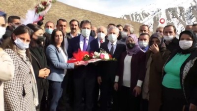  - AK Parti Hakkari İl Başkanı Özbek’e coşkulu karşılama
